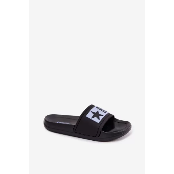  Detské šľapky BIG STAR SHOES TT374A003 BLACK/BLUE 