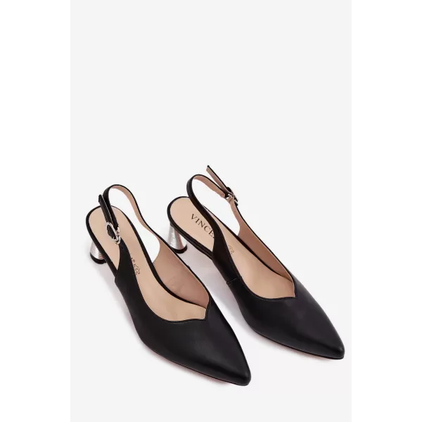  Dámske sandále VINCEZA 66922 BLACK 