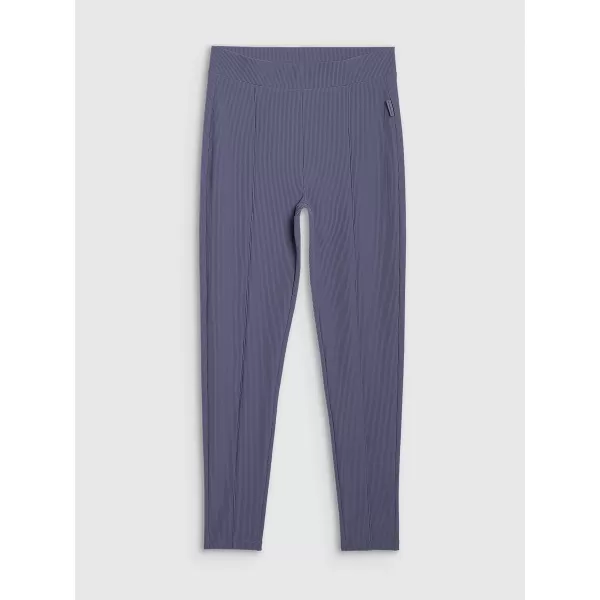  Dámske legíny 4F WAW25TTIGF237 DENIM 