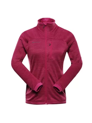 Dámska mikina ALPINE PRO ONNECA 3 FUCHSIA RED