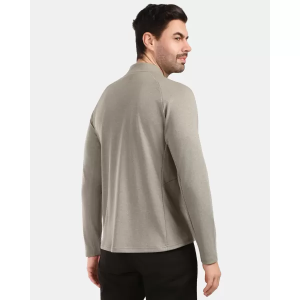  Pánska fleece mikina KILPI MONTALE-M 1M0203KI ZELENÁ 
