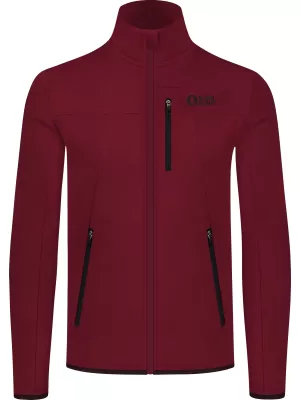 Pánska powerfleece mikina NORDBLANC MORASS NBSFM8335 VÍNOVÁ