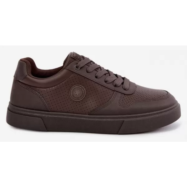  Pánske tenisky BIG STAR SHOES UU174326 BROWN/BEIGE SHADOWS 