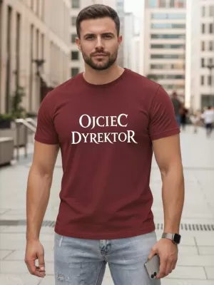 Pánske tričko DSTREET NX5144R-BU BORDO