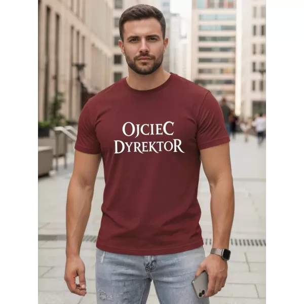  Pánske tričko DSTREET NX5144R-BU BORDO 