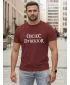 Pánske tričko DSTREET NX5144R-BU BORDO