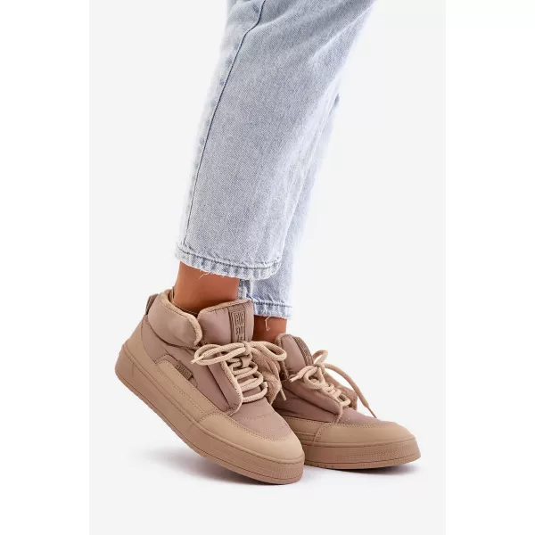  Dámske snehule BIG STAR SHOES OO274A532 BEIGE 