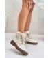 Dámske traperky BOTO 24BT02-7973 BEIGE
