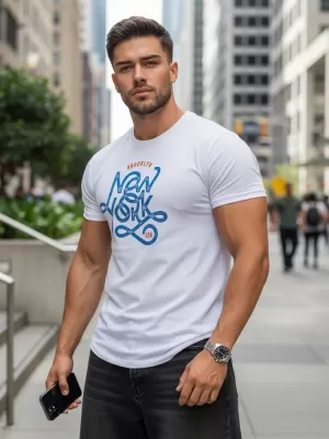 Pánske tričko DSTREET RX5369 BIELA