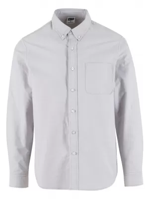 Pánska košeľa URBAN CLASSICS TB8094 LIGHT THUNDER GREY