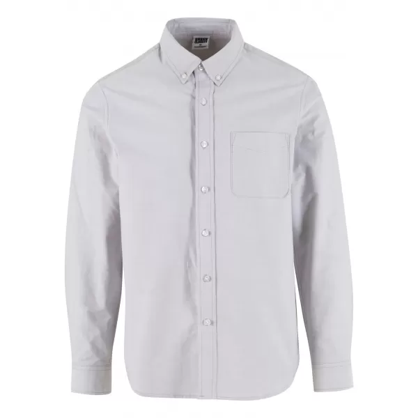  Pánska košeľa URBAN CLASSICS TB8094 LIGHT THUNDER GREY 
