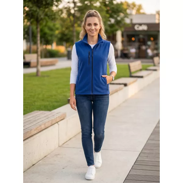  Dámska fleece vesta MALFINI EXIT W-525 KRÁĽOVSKÁ MODRÁ 