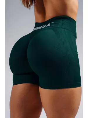 Extra push-up šortky NEBBIA PRIMAL 857 DARK GREEN