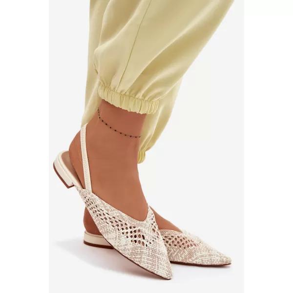 Dámske baleríny BOTO GZ-307 BEIGE 