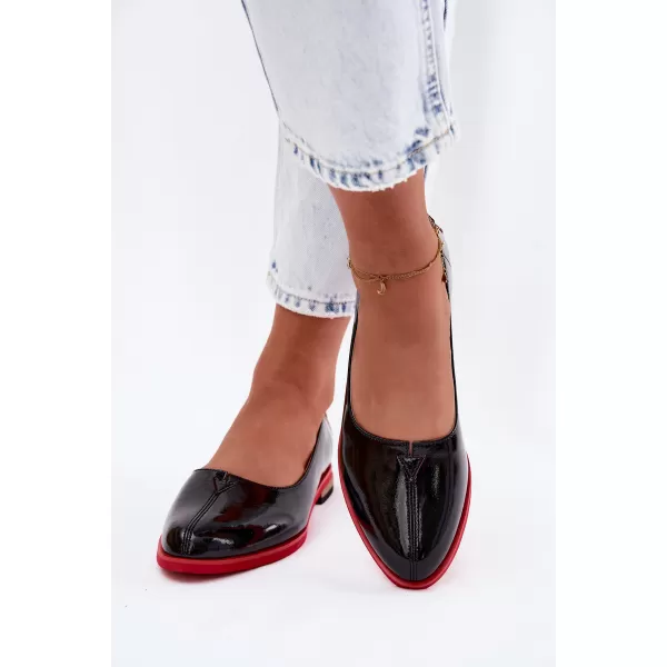  Dámske baleríny MACIEJKA K7463-01/00-1 BLACK 