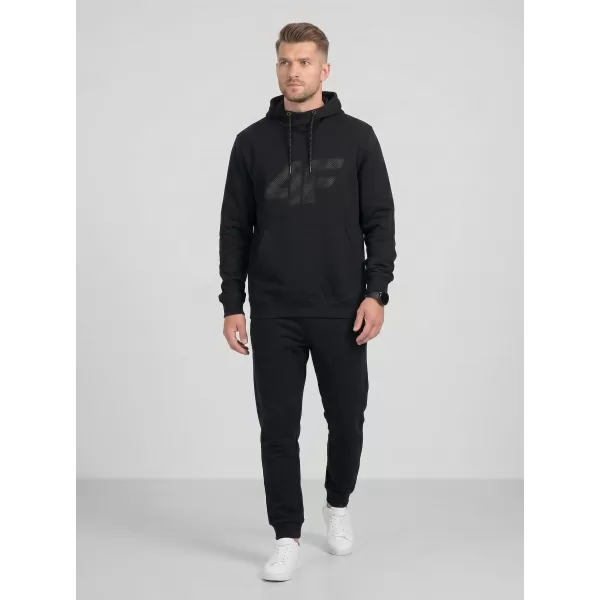 Pánska mikina 4F WMM00TSWSM2548 DEEP BLACK 