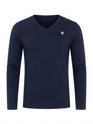 Pánske tričko OMBRE L172 NAVY BLUE