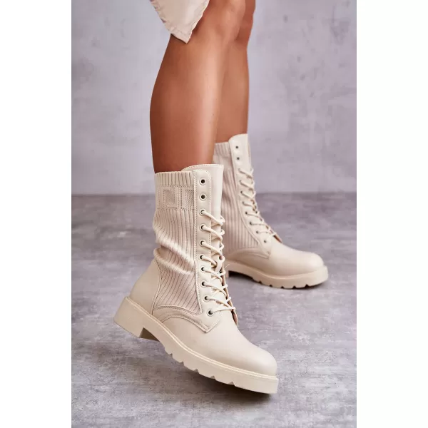  Dámske topánky BOTO LQ-55 BEIGE 