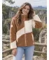 Dámska fleece mikina ALTISPORT IVONA BÉŽOVÁ