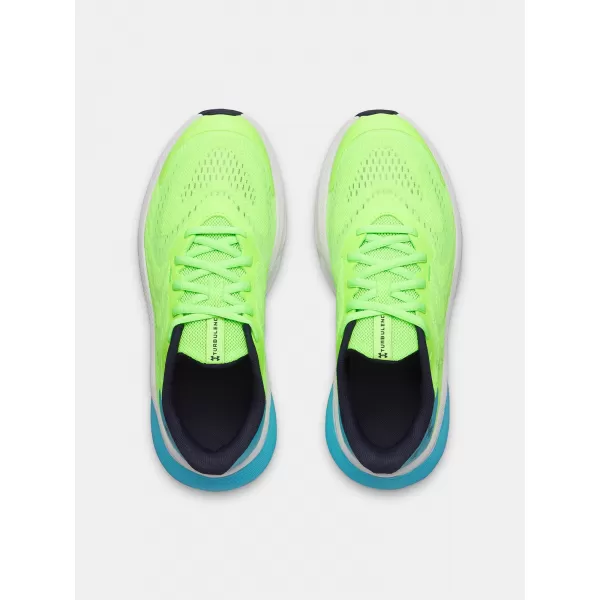  Chlapčenské topánky UNDER ARMOUR BGS TURBULENCE 3 6011025-389 ZELENÁ 