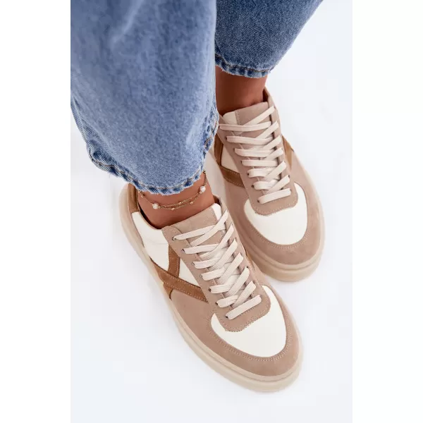  Dámske tenisky ZAZOO N1108S5/725/1098/771 BEIGE 