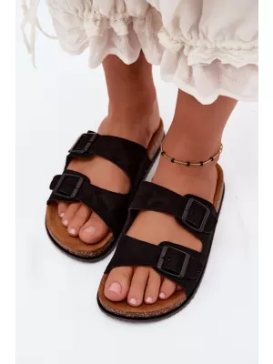 Dámske šľapky BOTO 56301-1 BLACK