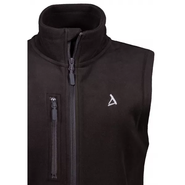  Dámska fleece vesta ALTISPORT ALW002525 ČIERNA 
