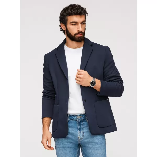  Pánska bunda OMBRE M167 NAVY BLUE 
