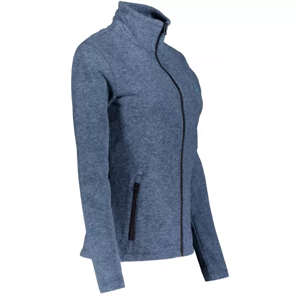  Dámska fleece mikina ALTISPORT ALW002852 TMAVÝ DENIM MELÍR 