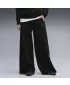 Dámske tepláky PUMA CLASS RELAXED WIDE LEG PANTS 69401301 PUMA BLACK