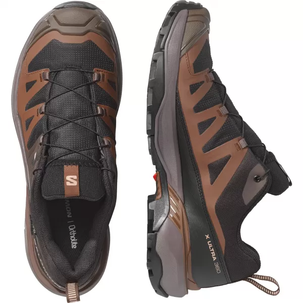  Pánske topánky SALOMON X ULTRA 360 GORE-TEX L45473300 BLACK/DARK GULL GRAY/DARK EARTH 