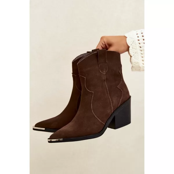  Dámske čižmy BOTO 6397/A BROWN 