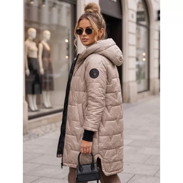  Dámska bunda DSTREET TY5790 KARAMELOVÁ 