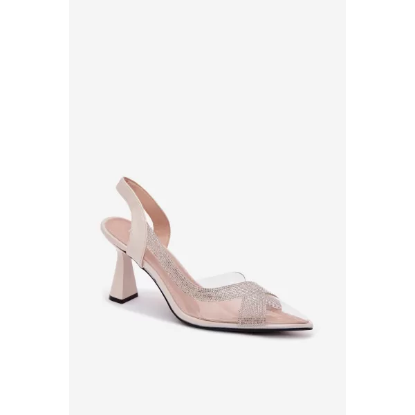  Dámske sandále VINCEZA 62282 BEIGE 