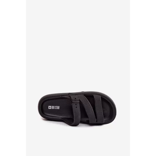  Dámske šľapky BIG STAR SHOES TT274A037 BLACK 