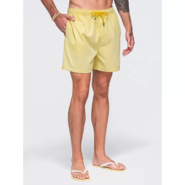  Pánske kraťasy OMBRE OM-SRSS-0216 YELLOW 