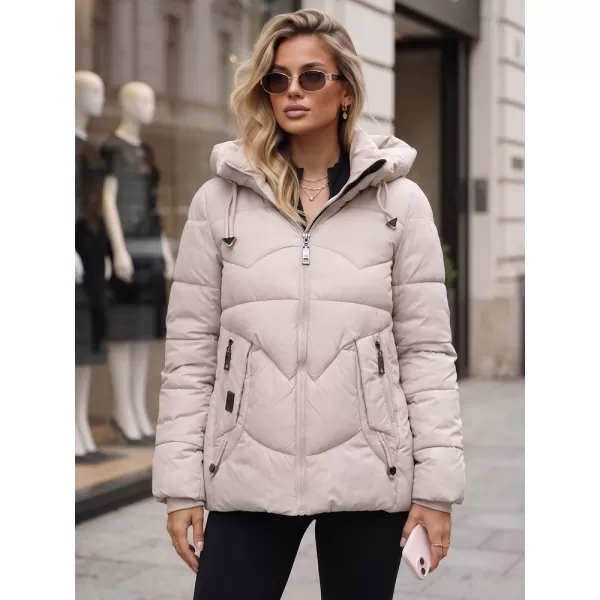  Dámska bunda DSTREET TY5750 BÉŽOVÁ 