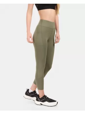 Dámske legíny KILPI TENIA-W 1L0420KI ZELENÁ