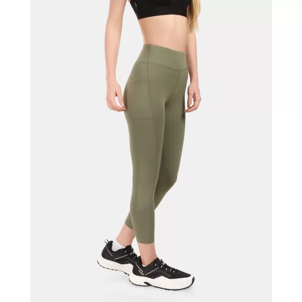  Dámske legíny KILPI TENIA-W 1L0420KI ZELENÁ 
