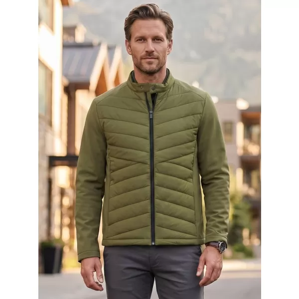  Pánska hybridná bunda MALFINI PREMIUM CROSS 555 AVOCADO GREEN 