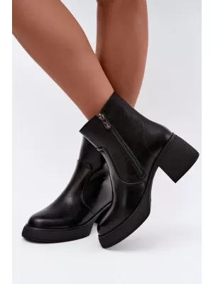 Dámske členkové topánky D&A CR62-3369 BLACK