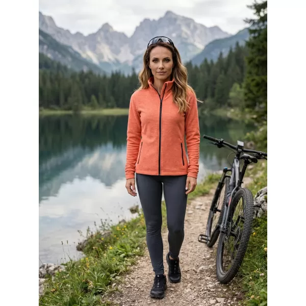  Dámska micro fleece mikina MALFINI FACTOR 853 SUNSET MELÍR 