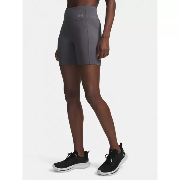  Dámske kraťasy UNDER ARMOUR UA VELOCITI 6IN FITTED SHORT 6009498-025 ŠEDÁ 
