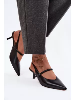 Dámske sandále D&A CR61-3046 BLACK