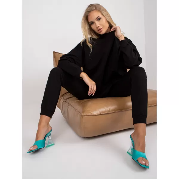  Dámska mikina BASIC FEEL GOOD AP-BL-A-R001 NOIRE 