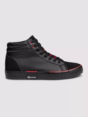 Pánske členkové tenisky OMBRE OM-FOTH-0240 BLACK