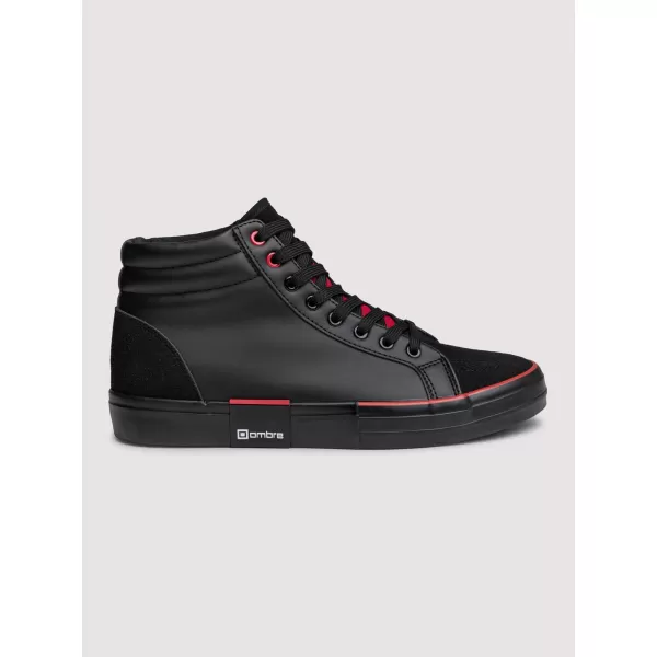  Pánske členkové tenisky OMBRE OM-FOTH-0240 BLACK 