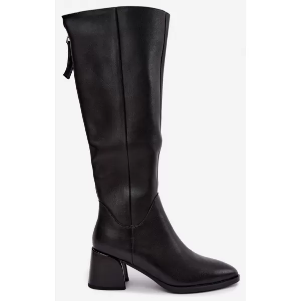  Dámske čižmy D&A JC62-1069 BLACK 