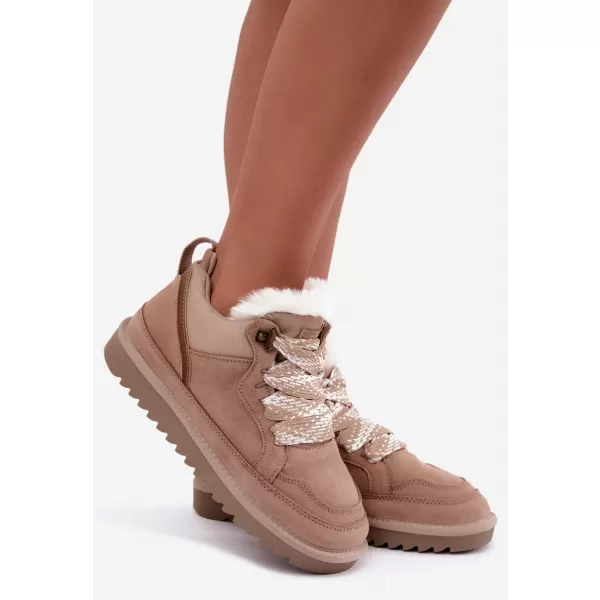  Dámske snehule VINCEZA 97974 BEIGE 