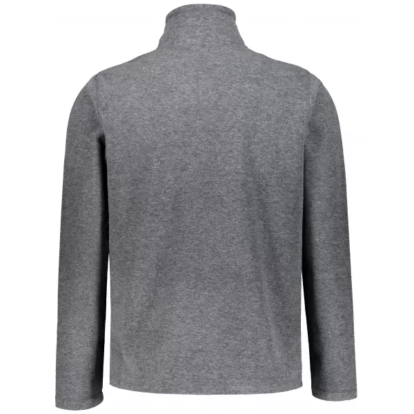  Pánska fleece mikina ALTISPORT ALM002852 ČIERNY MELÍR 